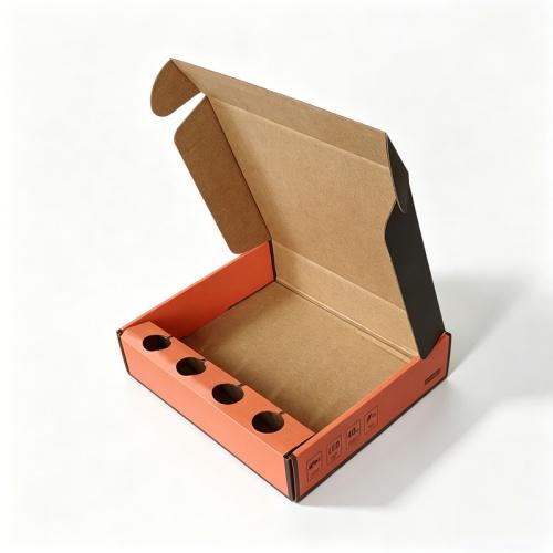 Factory Customized Size Logo Wholesale Printed White Small Mailing Shipping Paper Cardboard Corrugated Packaging Boxes