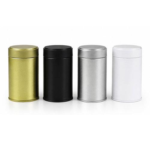 Airtight Matcha Tin Canister Food Grade Empty Tinplate Matcha Storage Container with Sealed Lid Metal Tea Tin Can for Matcha Powder Coffee Herbs & Spices