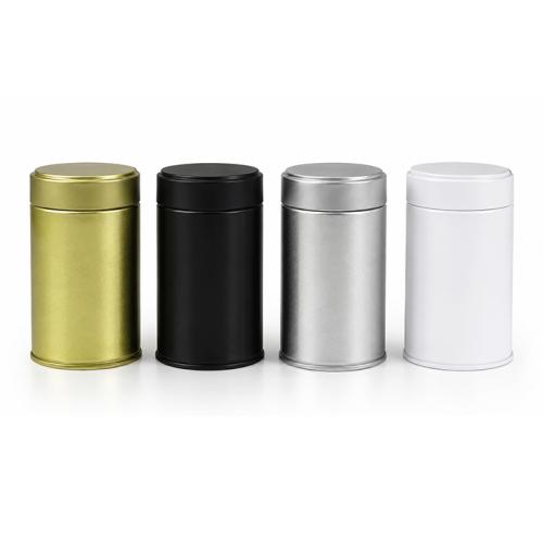 Custom Matcha Powder Tin Canister  Metal Tin Box Packaging for Tea & Matcha